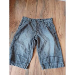 TOP  JEANS Men Button Fly SHORTS SIZE 38 Lightweight Bermuda